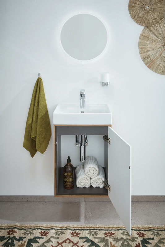 Scalido Gäste-WC Waschtisch-Unterschrank kompakt 41x56x32