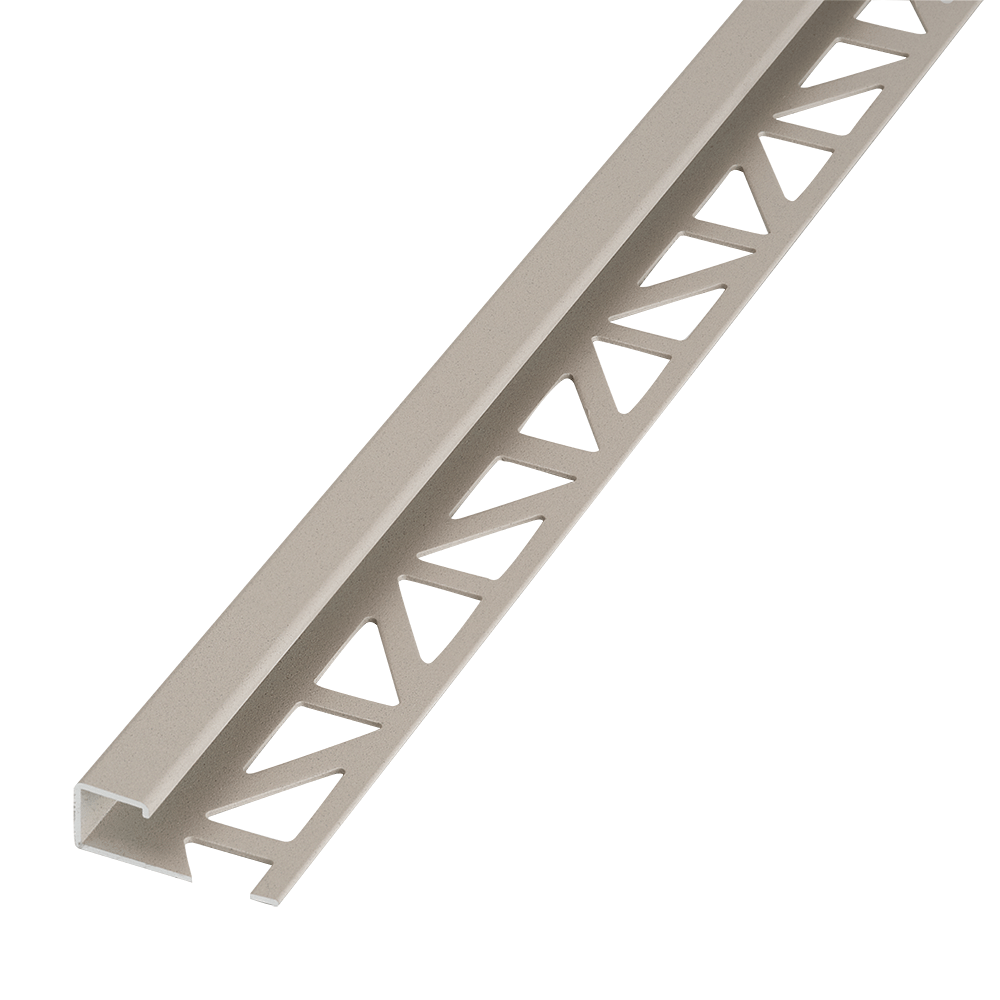 Quadratprofil Blanke Aluminium beschichtet 2.5m - Eckprofile