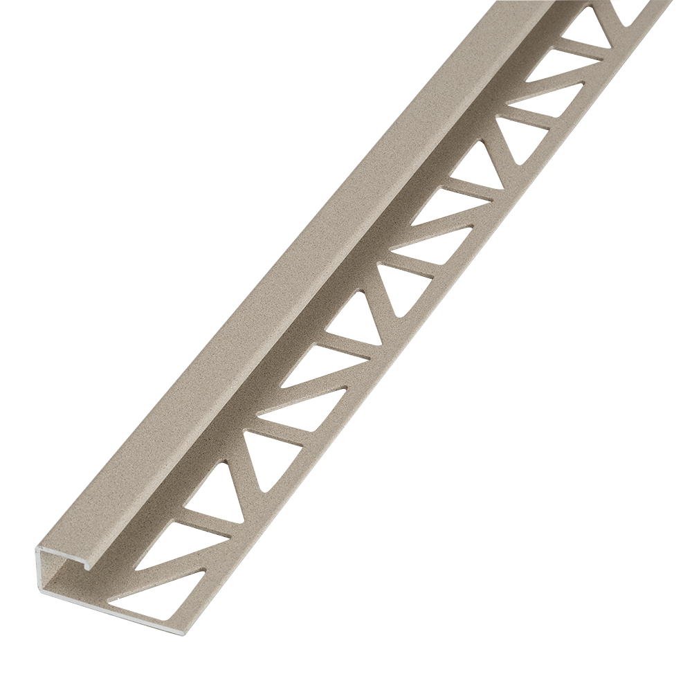 Quadratprofil Blanke Aluminium beschichtet 2.5m - Eckprofile