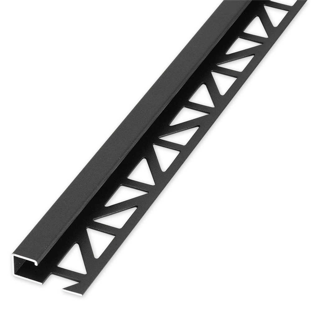 Quadratprofil Blanke Aluminium beschichtet 2.5m - Eckprofile