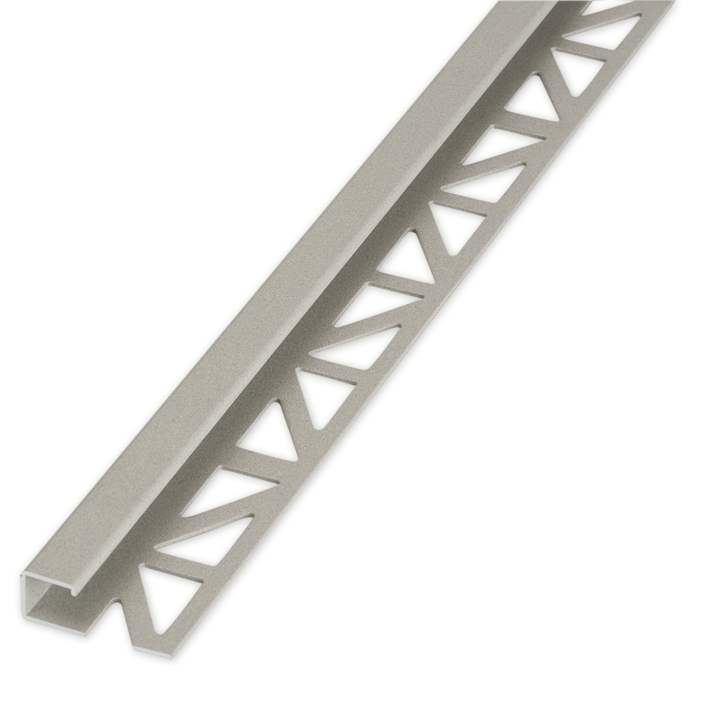 Quadratprofil Blanke Aluminium beschichtet 2.5m - Eckprofile