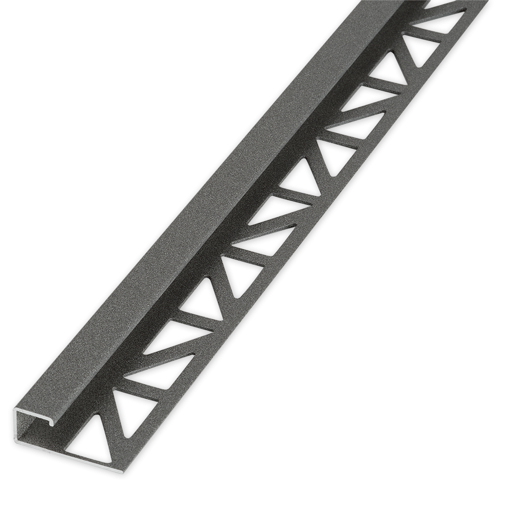 Quadratprofil Blanke Aluminium beschichtet 2.5m - Eckprofile
