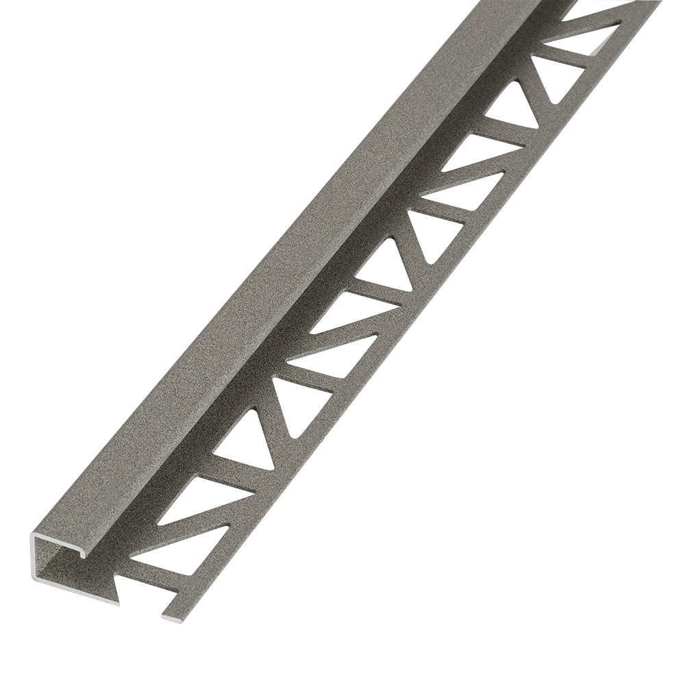 Quadratprofil Blanke Aluminium beschichtet 2.5m - Eckprofile
