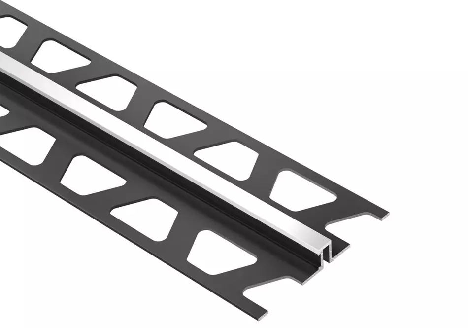 Angle end profile, shiny stainless steel 3m 