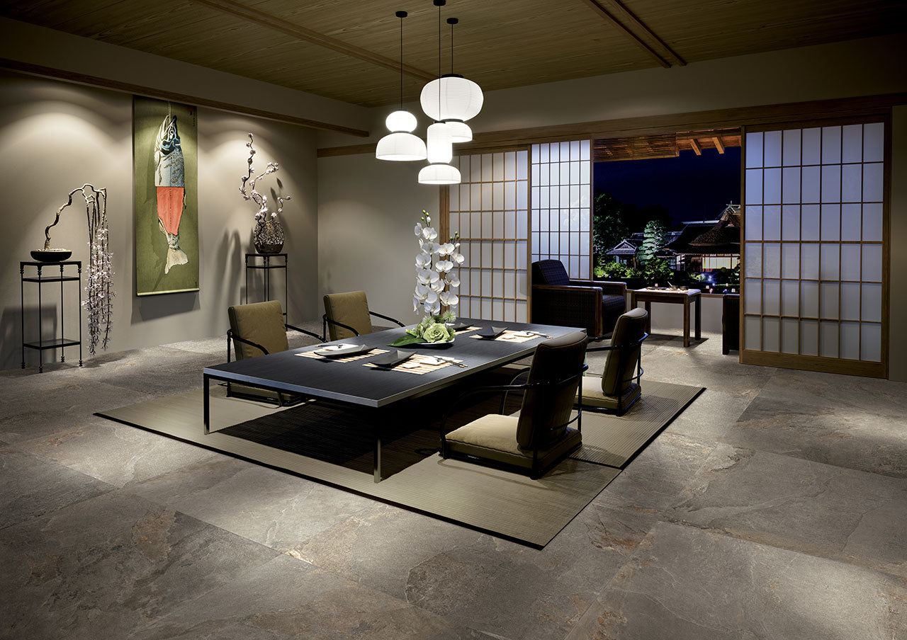 Castelli Italy collection in stone look from Isla Tiles