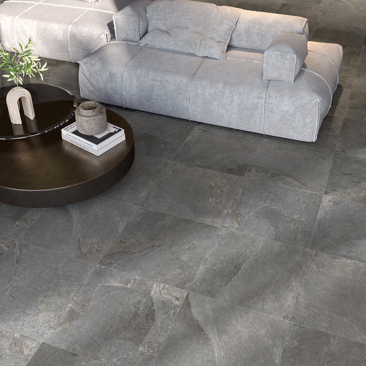 Castelli Italy collection in stone look from Isla Tiles