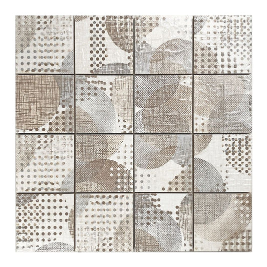 Mosaik Fliesen - Casa Perla beige 7,5x7,5cm Netz 30x30cm