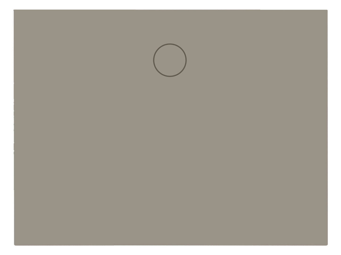 Stahl-Duschflächen 100x80x30cm - Scalido