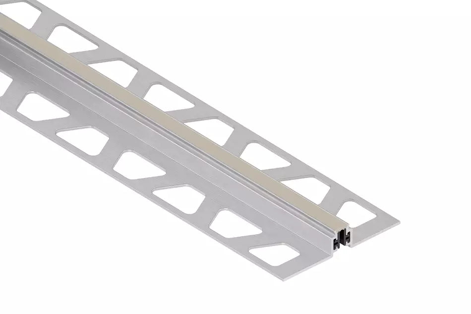 Angle end profile, shiny stainless steel 3m 