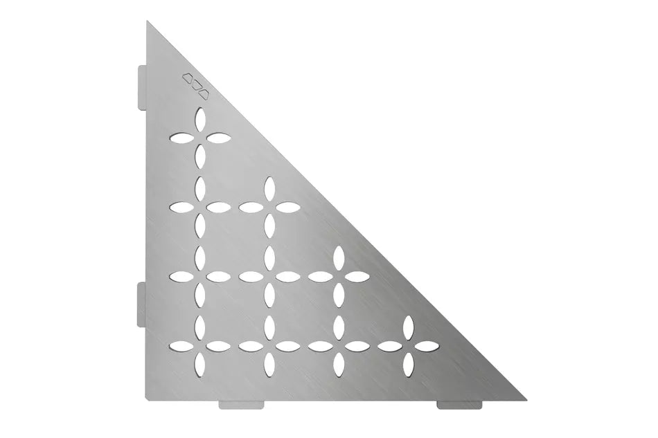 Angle end profile, shiny stainless steel 3m 