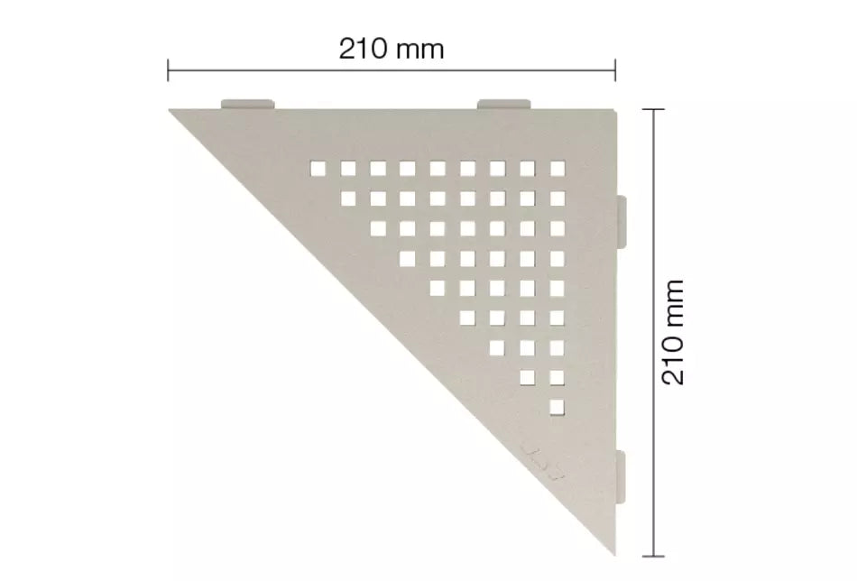 Angle end profile, shiny stainless steel 3m 
