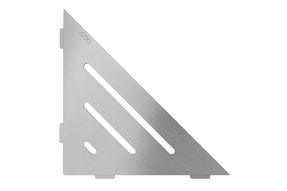 Angle end profile, shiny stainless steel 3m 