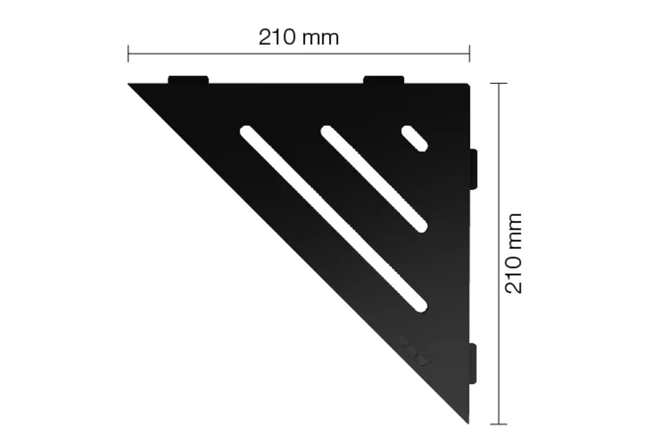Angle end profile, shiny stainless steel 3m 