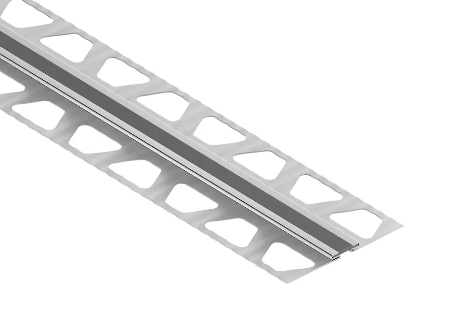 Angle end profile, shiny stainless steel 3m 