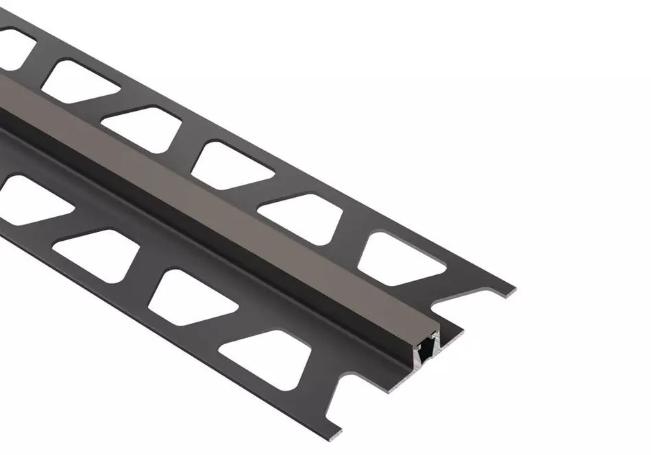 Angle end profile, shiny stainless steel 3m 