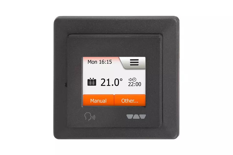 Schlüter-Ditra-HEAT-E-R6 - All-in-one-Temperaturregler (Touchscreen, zwei Fernfühlern, WiFi, Sprachsteuerungsfunktion)