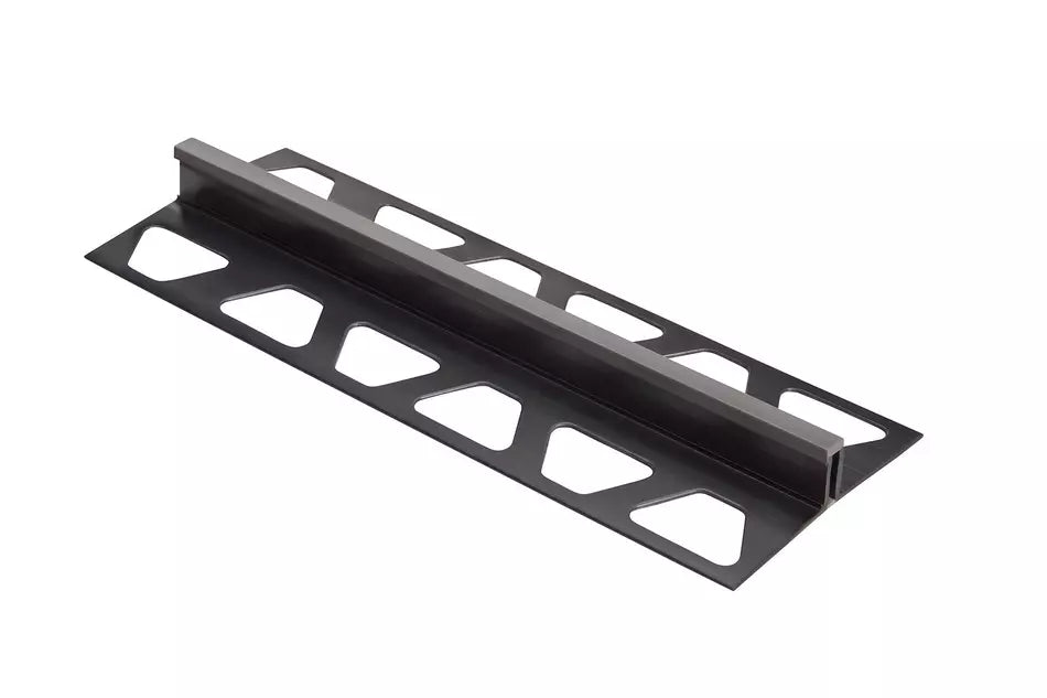 Angle end profile, shiny stainless steel 3m 