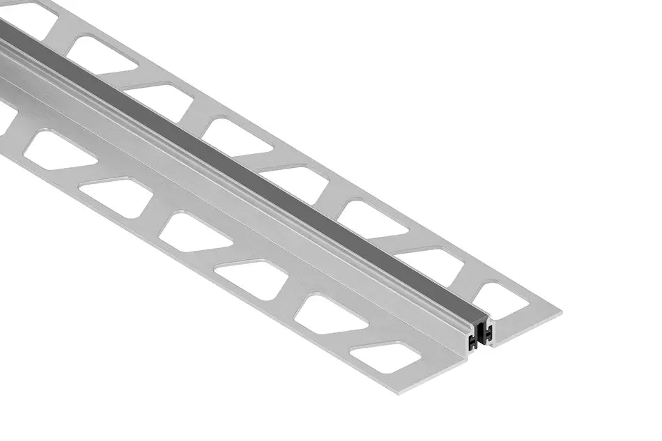 Angle end profile, shiny stainless steel 3m 