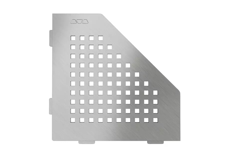 Angle end profile, shiny stainless steel 3m 