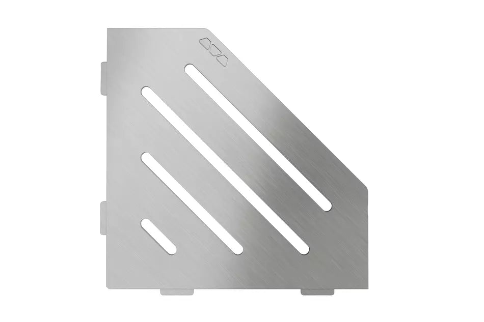 Angle end profile, shiny stainless steel 3m 