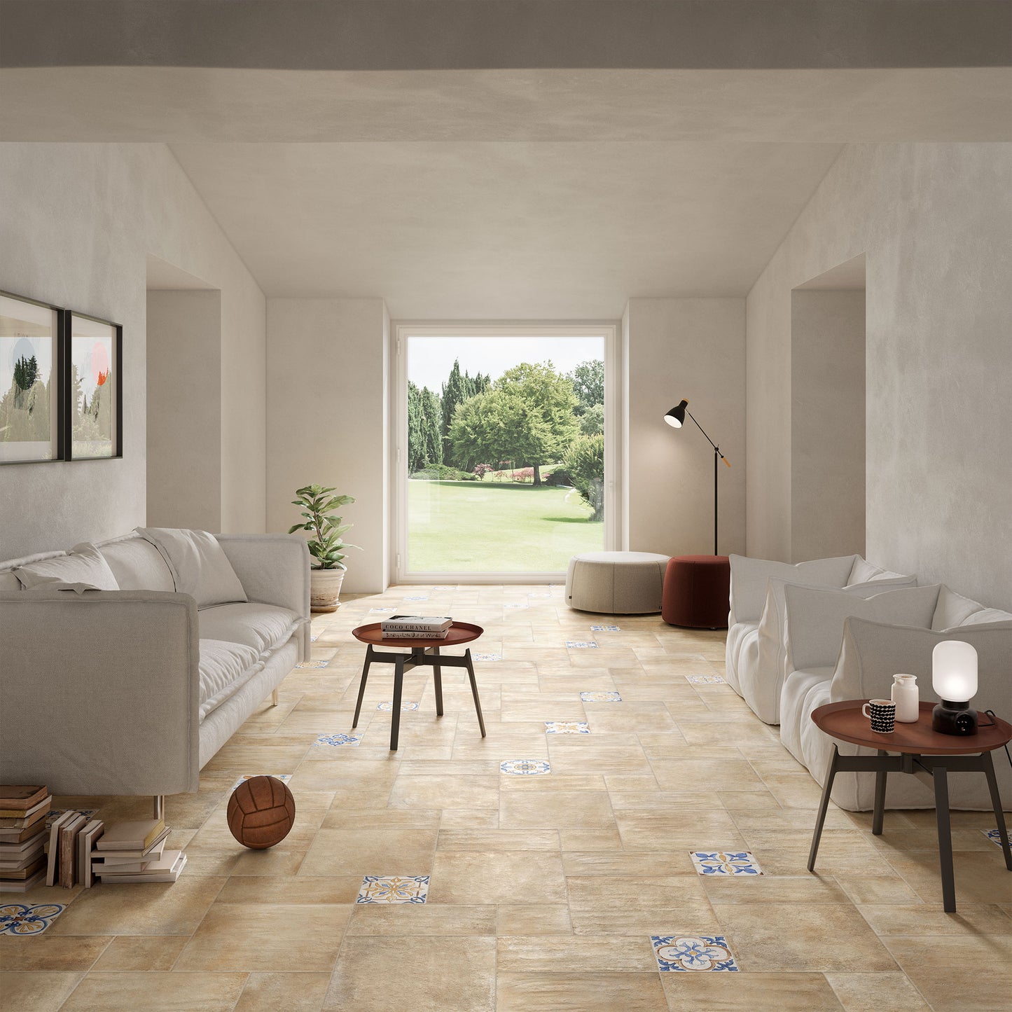 Terre Etrusche - Modulare Formate noble Optik in erdigen Farbtöne - Elios Ceramica