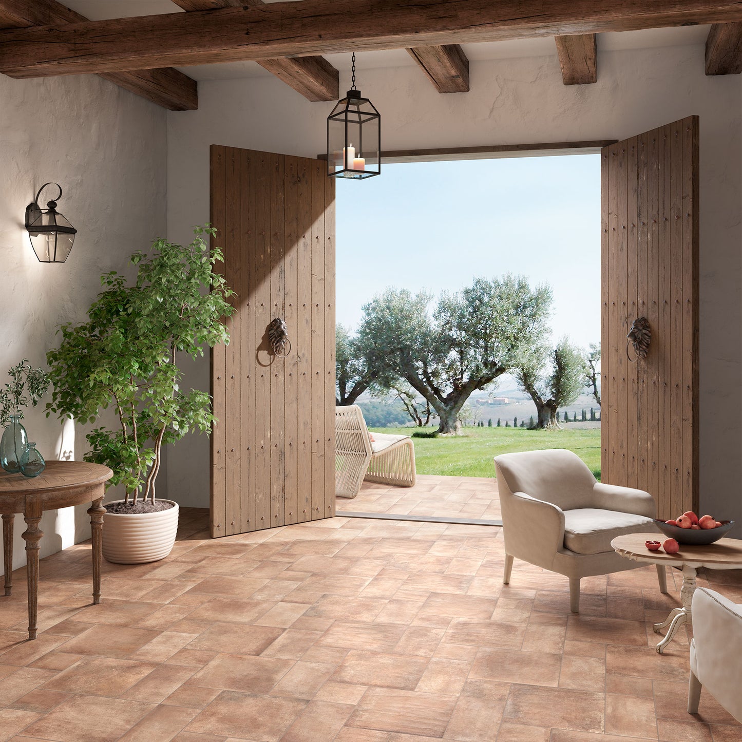 Terre Etrusche - Modulare Formate noble Optik in erdigen Farbtöne - Elios Ceramica