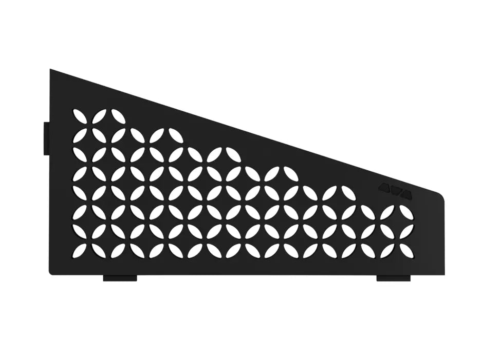 Angle end profile, shiny stainless steel 3m 