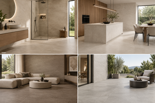 Marazzi Essay – Feinsteinzeugfliesen in moderner Betonoptik - Lagerware