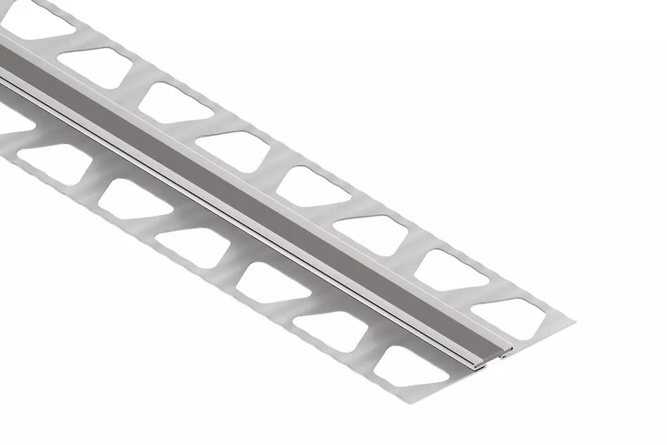 Angle end profile, shiny stainless steel 3m 
