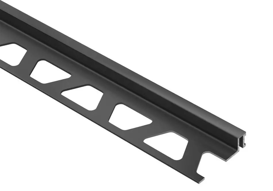 Angle end profile, shiny stainless steel 3m 