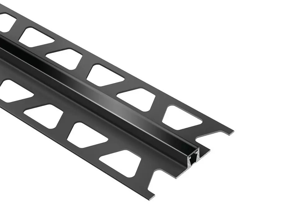 Angle end profile, shiny stainless steel 3m 
