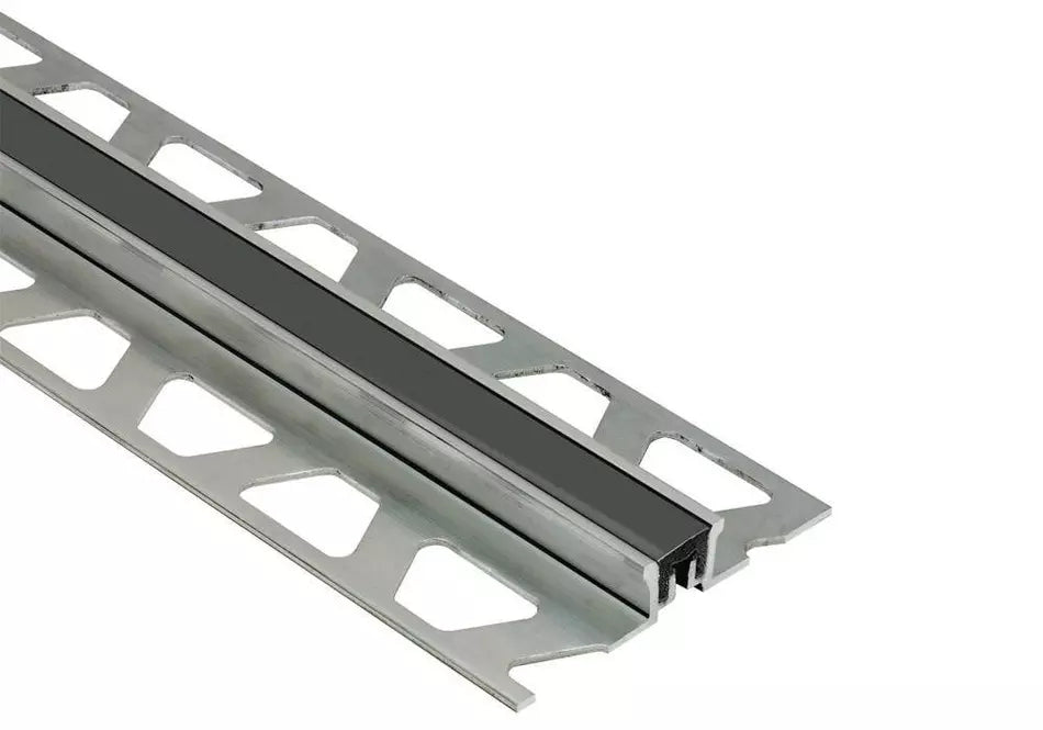 Angle end profile, shiny stainless steel 3m 