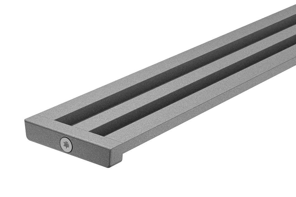 Schlüter-KERDI-LINE-VARIO WAVE - Kürzbares W-förmiges Entwässerungsprofil zur Verwendung mit einem Schlüter-KERDI-LINE-VARIO-H Ablauftopf