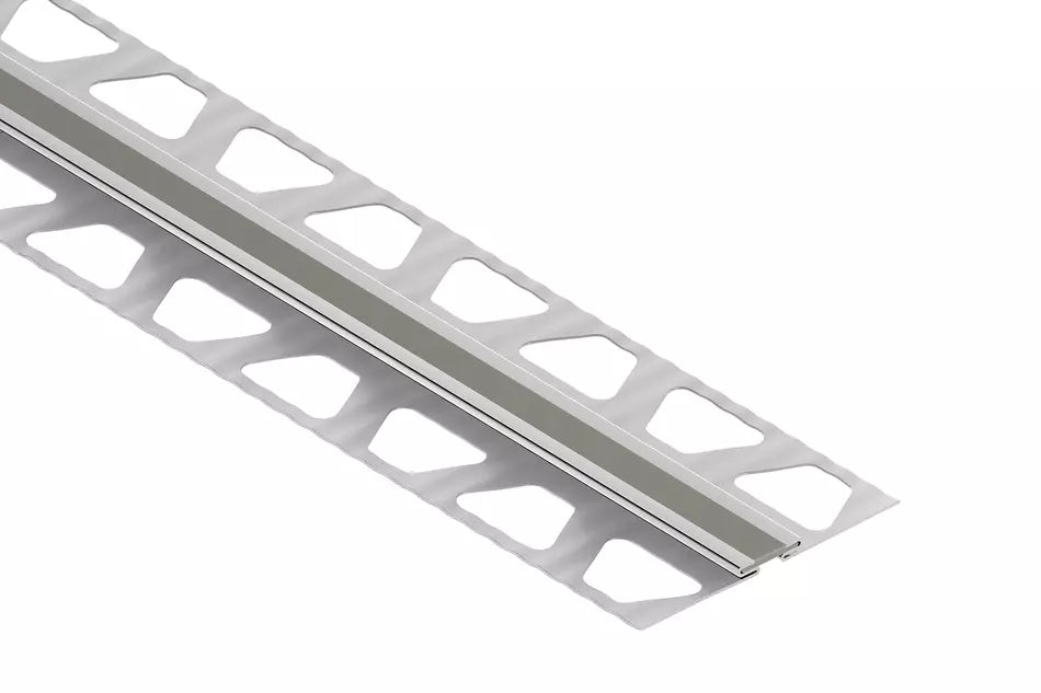 Angle end profile, shiny stainless steel 3m 
