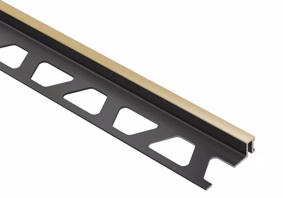Angle end profile, shiny stainless steel 3m 