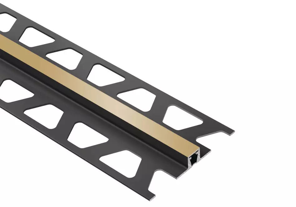 Angle end profile, shiny stainless steel 3m 