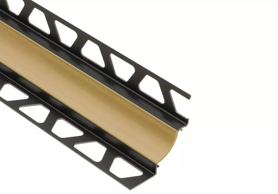 Angle end profile, shiny stainless steel 3m 