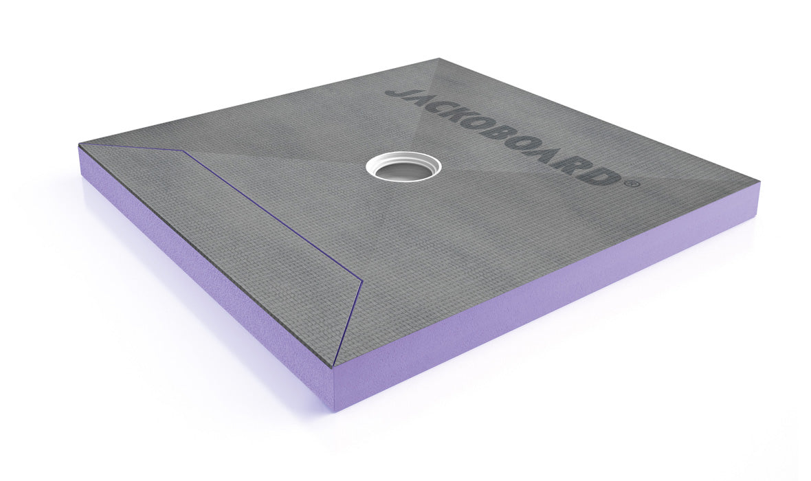 JACKOBOARD® Aqua Reno – Bodengleiches Duschelement für Sanierung | nur 65 mm Aufbauhöhe