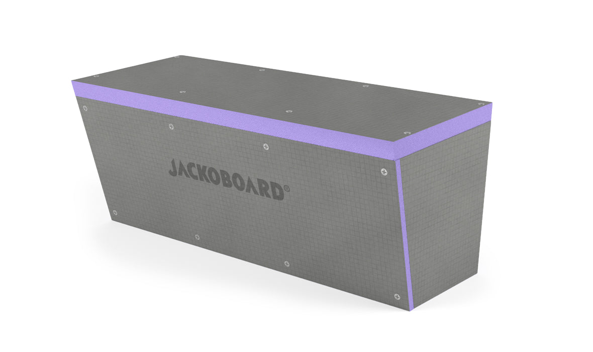 JACKOBOARD® S-Kit – Befliesbare Sitzbank für Dusche & Bad | Komplett-Set