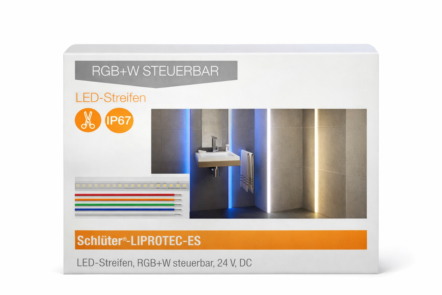 Schlüter-LIPROTEC-ES  LED-Streifen für Träger-Profile