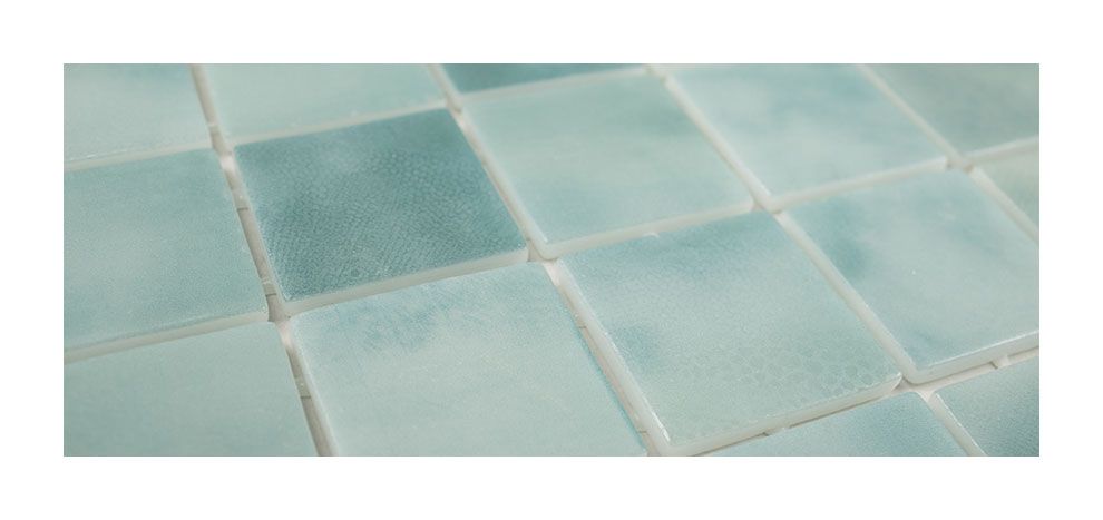 Mosaik Fliesen - Mare verde 5x5cm Netz 31,1x31,1cm