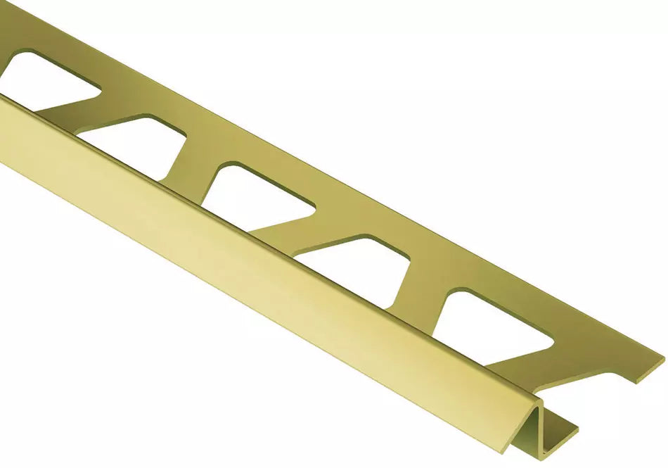 Angle end profile, shiny stainless steel 3m 