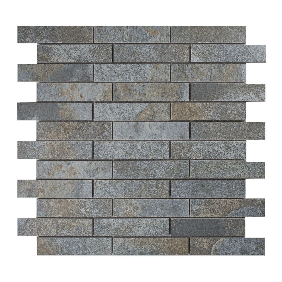Mosaik Fliesen - Muro Ardesia Lapis Netz 30x30cm