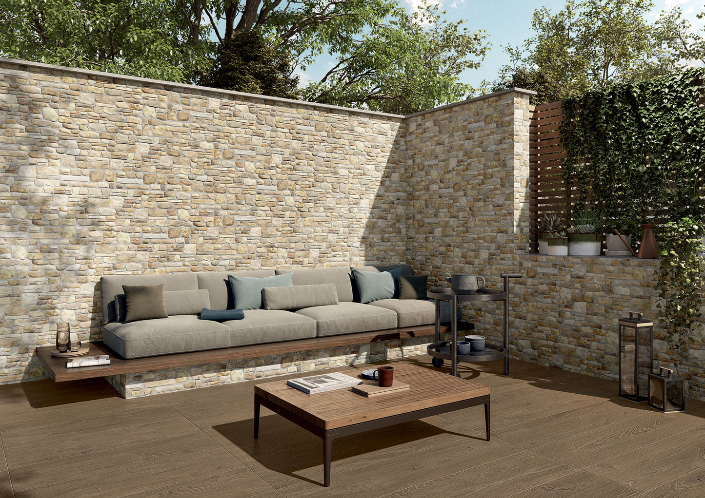 Brickup Fliesen  - Stein Wandverkleidung Innen-und Außenbereich
