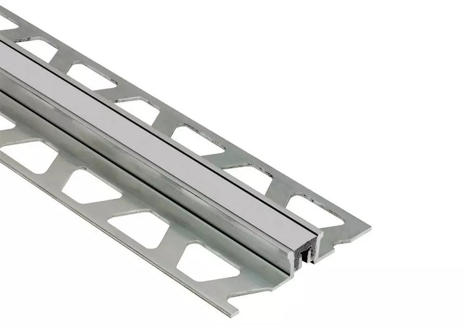 Angle end profile, shiny stainless steel 3m 