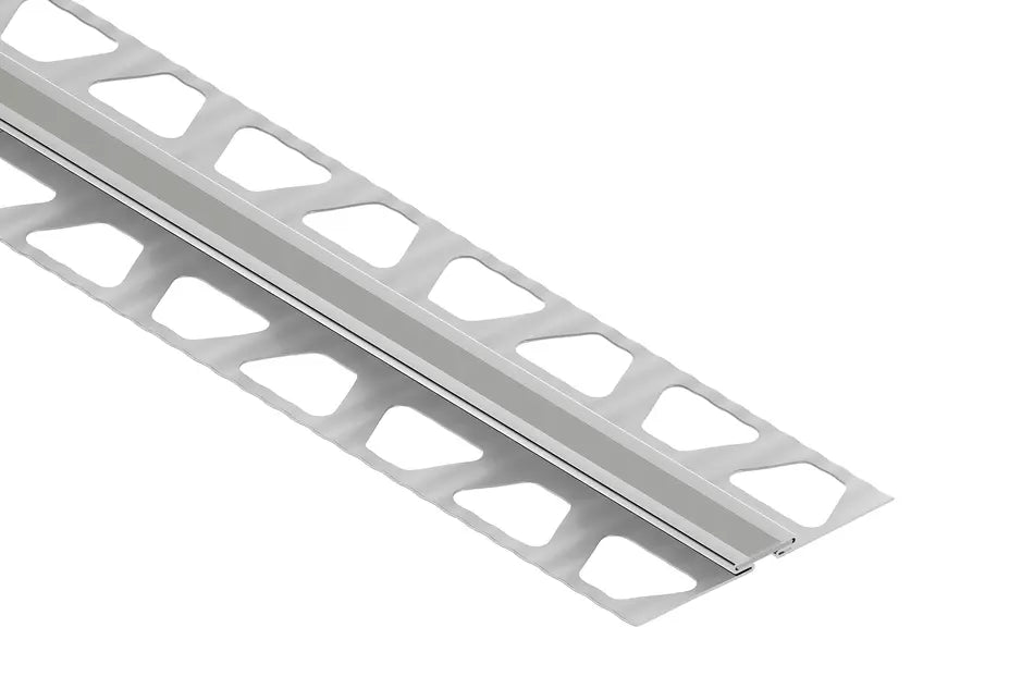 Angle end profile, shiny stainless steel 3m 