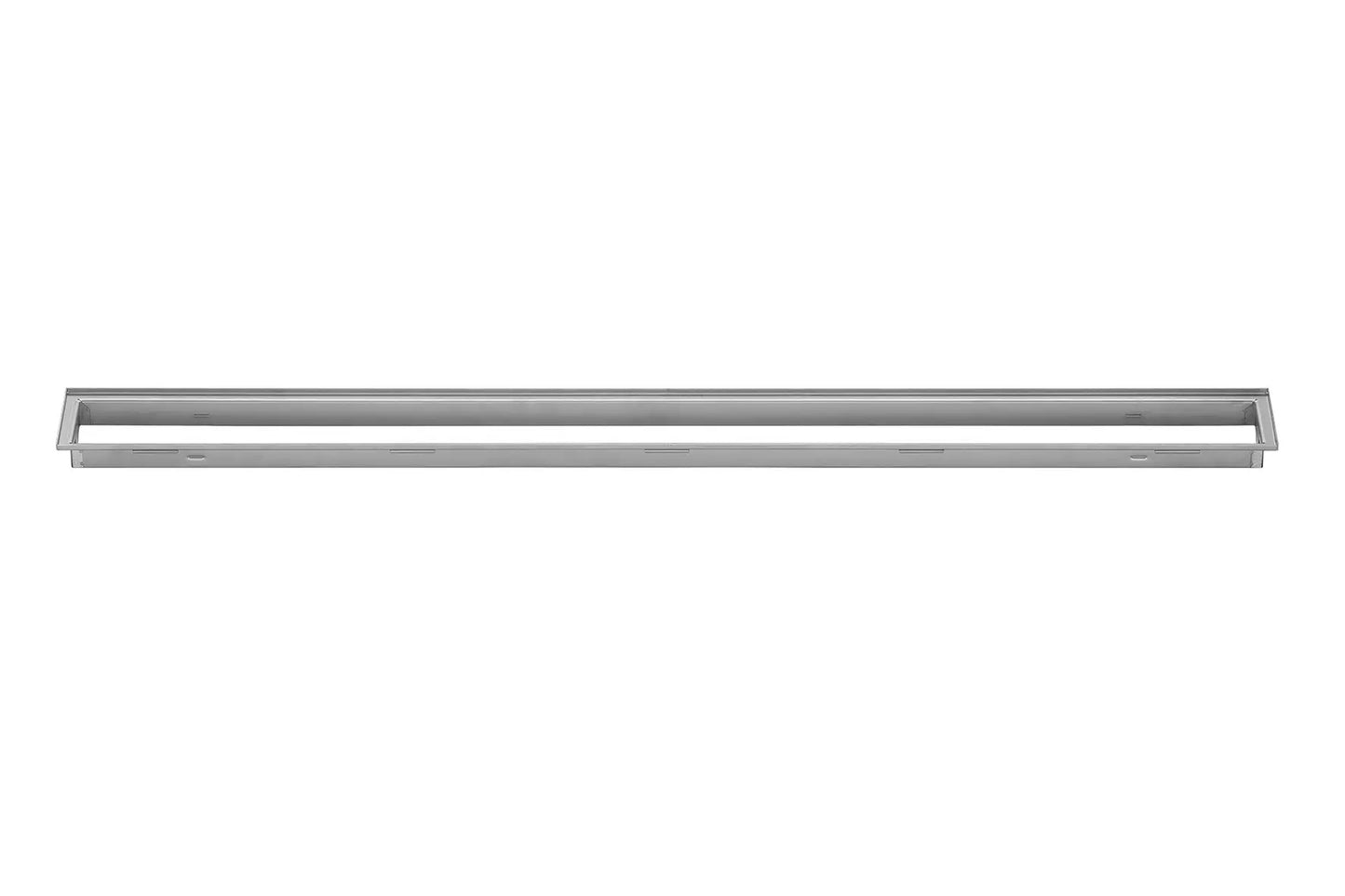 Angle end profile, shiny stainless steel 3m 