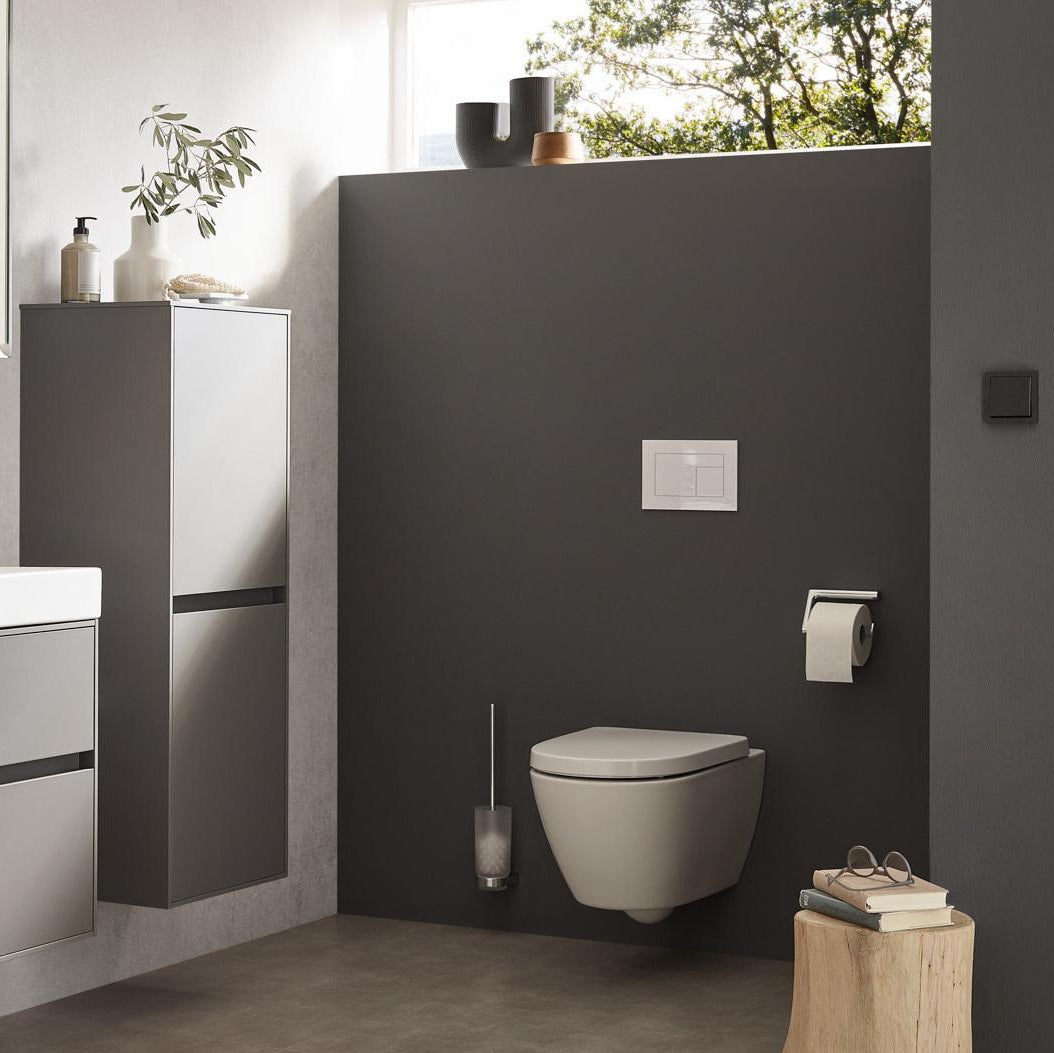 SCALIDO-Wand-Tiefspül-WC mit normaler Glasur