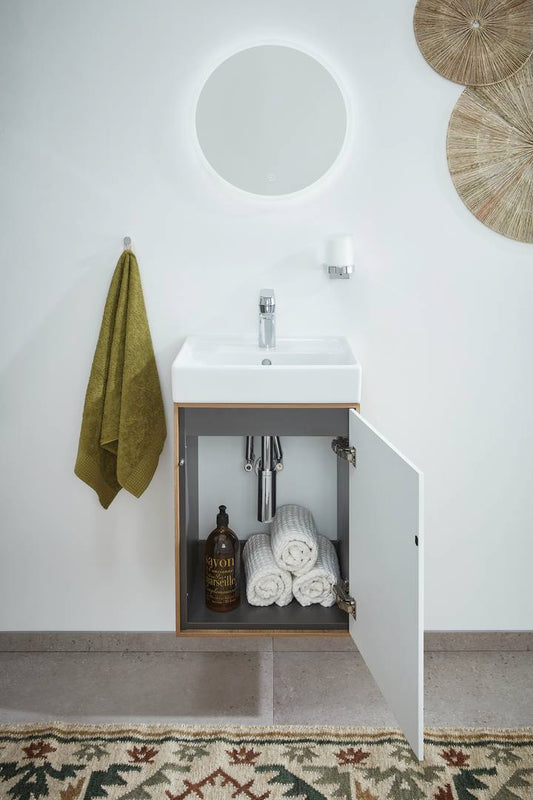 Scalido Gäste-WC Waschtisch-Unterschrank kompakt 41x56x32