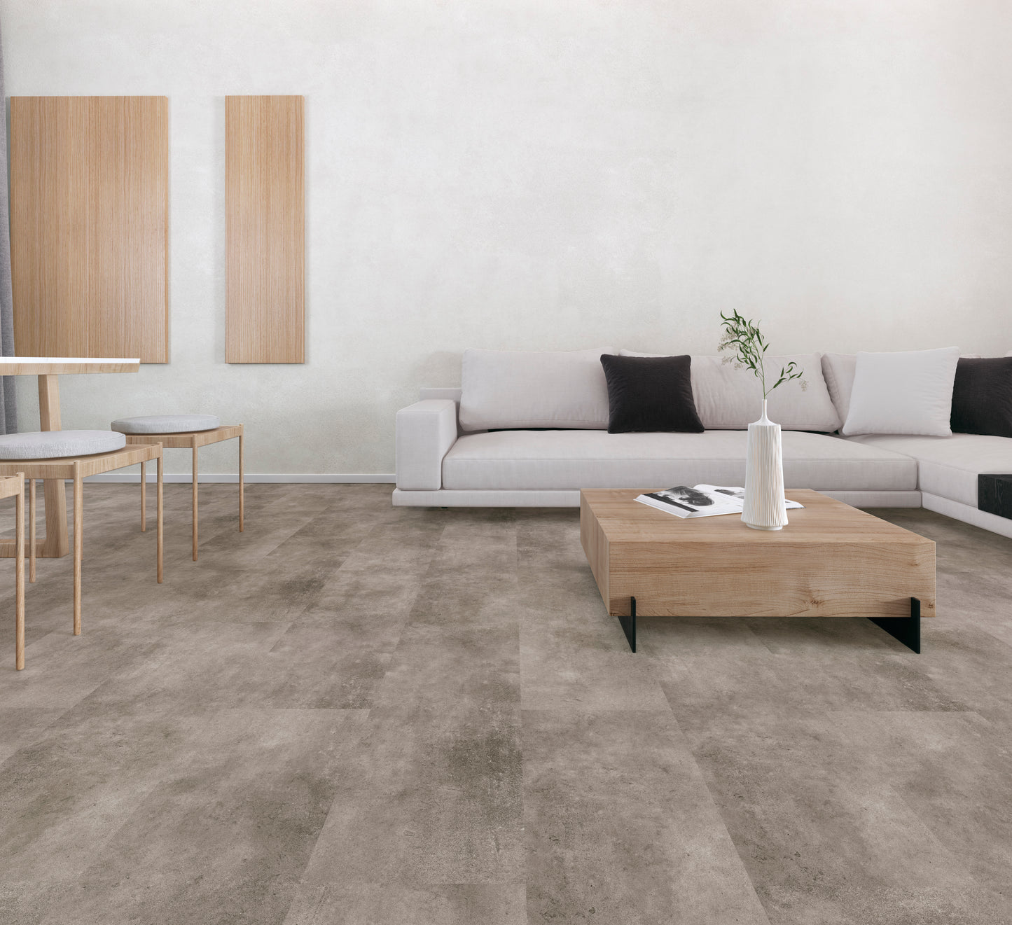 Klick-Vinyl SPC Fliesen 31x92cm Smart-Tile